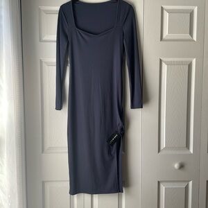 SHEIN new with tag long blue dress size large